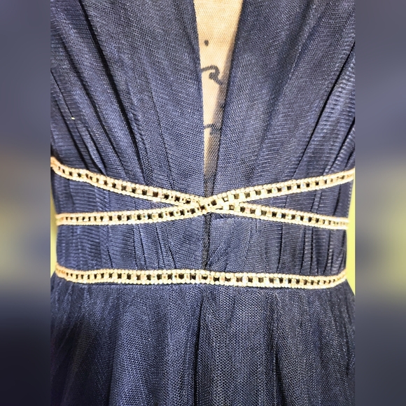 TLC Say Yes To The Prom Elegant Rhinestone-Trim Evening Gown - Picture 8 of 14